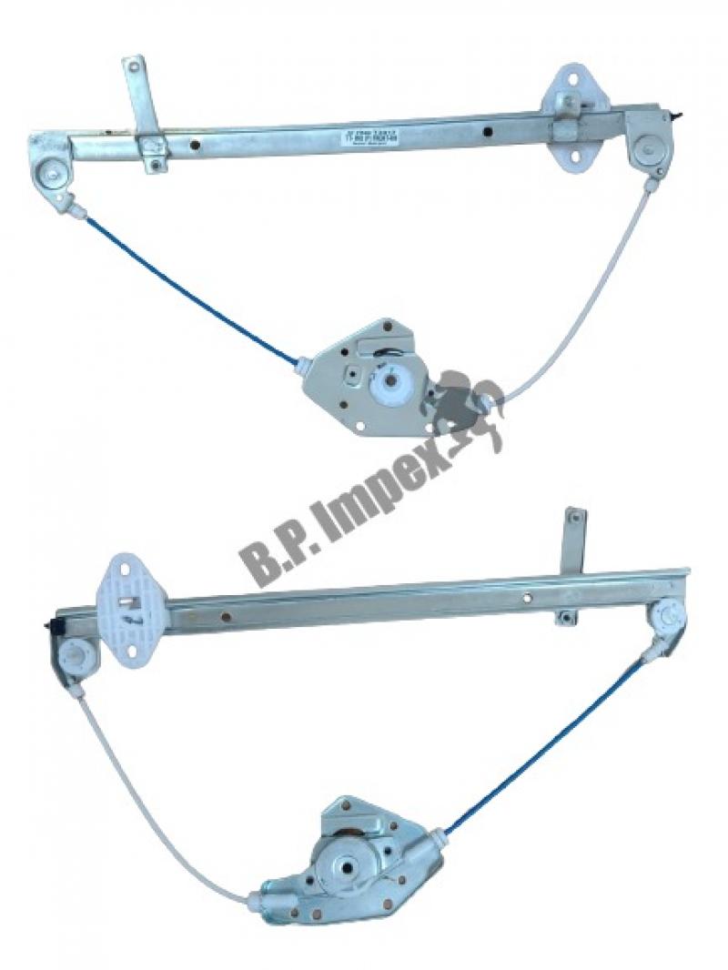 FRONT WINDOW REGULATOR ELECTRICAL WITHOUT MOTOR WITH PLASTIC RH,